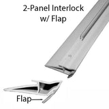 Interlock, 2 or 3 Panel, Stationary Panel, RH or L