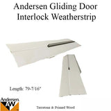 Interlock Weatherstrip, 2 Panel, Stat or Oper Pane