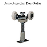 Accordion Door Hardware, 2 Roller, 7/8 nylon wheel - Acme 2611 - 25038