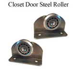 Steel Roller Assembly With 1 Inch Steel Wheel For Sliding Closet Door - 25062