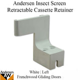 Andersen FGD - Cassette Retainer - Insect Screen Retractable - Left - White