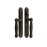 HOPPE HLS 9000 SLIDING DOOR HANDLE-SET, M574/2170N ACTIVE NON-KEYED - RUSTIC UMBER