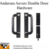 Andersen Frenchwood Gliding Door Trim Anvers 4 Panel Interior & Exterior - Oil Rubbed Bronze