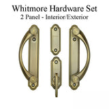 Andersen Whitmore 2-Panel Gliding Door Interior/Exterior Trim Hardware - Antique Brass