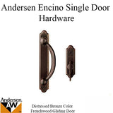 Andersen Frenchwood Gliding Door Trim Encino, 2 Panel Interior &amp; Exterior - Distressed Bronze