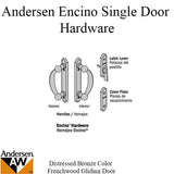 Andersen Frenchwood Gliding Door Trim Encino, 2 Panel Interior &amp; Exterior - Distressed Bronze