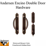 Andersen Frenchwood Gliding Door Trim Encino, 4 Panel Interior & Exterior - Distressed Bronze