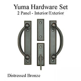 Andersen Frenchwood Gliding Door Trim Yuma, 2 Panel Interior & Exterior - Distressed Bronze