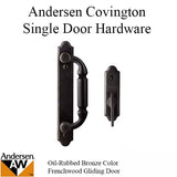 Andersen Frenchwood Gliding Door Trim Covington, 2 Panel Interior & Exterior - Oil Rubbed Bronze