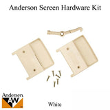 Andersen Window - Frenchwood Gliding Doors - Screen Hardware Kit - Astragal, 4 panel - White