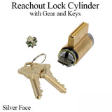 Andersen Lock Cylinder Fits French Wood Sliding Door Reachout Lock Gears and Keys