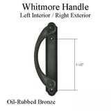 Andersen Whitmore Gliding Door Handle - Left Interior/Right Exterior - Oil-Rubbed Bronze