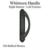 Andersen Whitmore Gliding Door Handle - Right Interior/Left Exterior - Oil-Rubbed Bronze