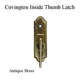 Andersen Gliding Door Covington Inside Thumb Latch - Antique Brass