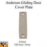 Andersen Window - Frenchwood Gliding Door - Cover Plate; Old Style 4-panel Stone