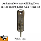 Thumb Latch, Andersen Reachout - Antique Brass