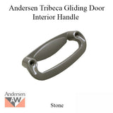 Andersen Perma-Shield Gliding Door - Handle - Tribeca - Interior - Stone