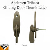 Andersen New Style Tribeca Series Interior Thumb Latch for 2 Panel Gliding Door - Stone