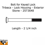 Andersen Screw For Tribeca Frenchwood Sliding Door Screw For Keyed Lock Housing