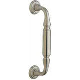 Baldwin 8 Inch Center to Center Richmond Style Door Pull with Rosettes