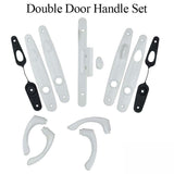 Andersen Tribeca Hardware Kit - Double Doors, Non-Keyed - White - BLEMISHED