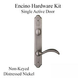 Andersen Encino Hardware Kit, Active Single Door - Distressed Nickel