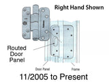 1 Hinge Kit, 2005-Present Andersen FWH Right Hand Door - Bright Brass