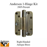 1 Hinge Kit, 2005-Present Andersen FWH Right Hand Door - Antique Brass