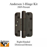 1 Hinge Kit, 2005-Present Andersen FWH Right Hand Door - Distressed Bronze