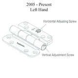 Andersen Single Hinge Left Hand Fits Doors 2005-Present White Andersen Hinge