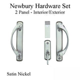 Andersen Newbury 2 Panel Gliding Door Hardware Set - Satin Nickel