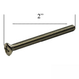 Screw / Bolt for Escutcheon Plate - Satin Nickel