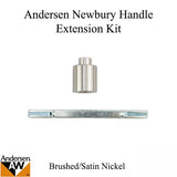 Handle Kit Extension Kit (Discontinued), Andersen Newbury - Satin Nickel