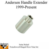 Andersen Handle extender for Frenchwood Handle Sets - Satin Nickel