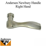 Andersen Newbury Handle, Right Hand - Satin Nickel