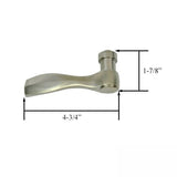 Andersen Newbury Handle, Right Hand - Satin Nickel