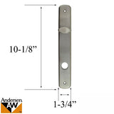 Newbury Active Interior Escutcheon Plate - Satin Nickel