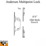 Unavailable Andersen Multipoint Lock, FWH80 Passive Gold Faceplate Discontinued