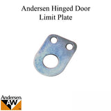 Andersen Double Door Hinged Door Limiting Plate For Dummy or Keyed Cylinder