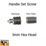 Set Screw w/ Wrench, 5mm Andersen Pre-1990