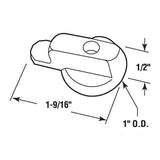 Andersen 2-Panel Insect Screen Latch - White