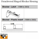 Frenchwood Hinged Blocker Housing