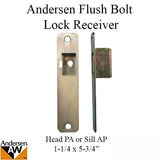 Receiver, Flush Bolt Head PA / Sill AP