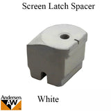 Andersen Screen Latch Spacer, Active Door - White