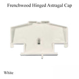 Frenchwood Hinged Door Sill / Astragal Cap - White