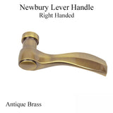 Andersen Newbury Handle, Right Hand - Antique Brass