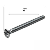 Screw / Bolt for Escutcheon Plate - Polished Chrome