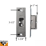 Bolt / Hook Lock receiver, New Style, FHW Door - Steel