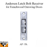 Latch Bolt Receiver - Frenchwood Outswing