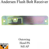 Flush Bolt Receiver - Head PA/ Sill AP - 2579808